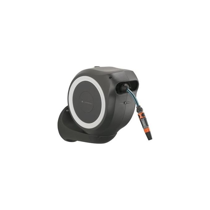 Gardena 18602-20 RollUp S Avvolgitubo a Parete Automatico 15 m Rotazione 180° colore Bianco