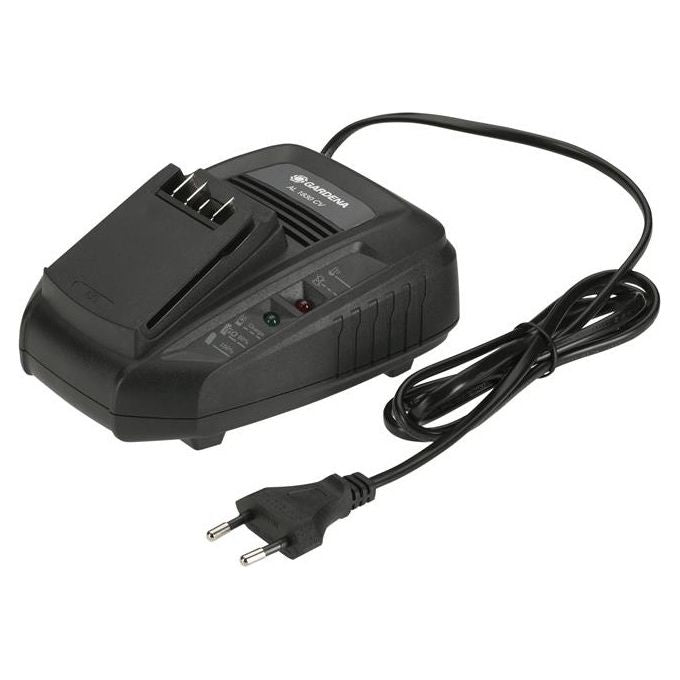 Gardena 14906-20 P4A Starter Kit Batteria PBA 18V 2.5 Ah e Caricabatterie Rapido AL 1830 CV Li-Ion POWER FOR ALL