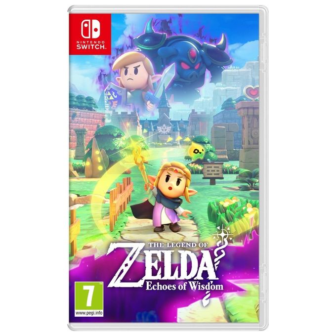 Nintendo NIN10013821 The Legend of Zelda Videogioco Avventura per Nintendo Switch Lingue ITA Tedesca DUT Inglese ESP Francese Classificazione PEGI 7 colore Nero