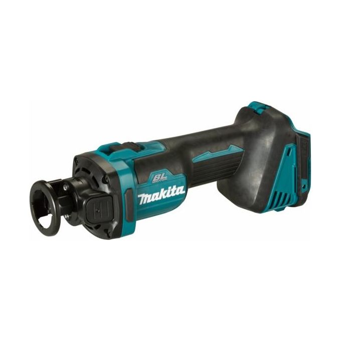 Makita DCO181Z LXT Rifilatore per Cartongesso Brushless 18V 6.35mm 32000 rpm 600W AWS XPT senza batteria colore Blu Nero