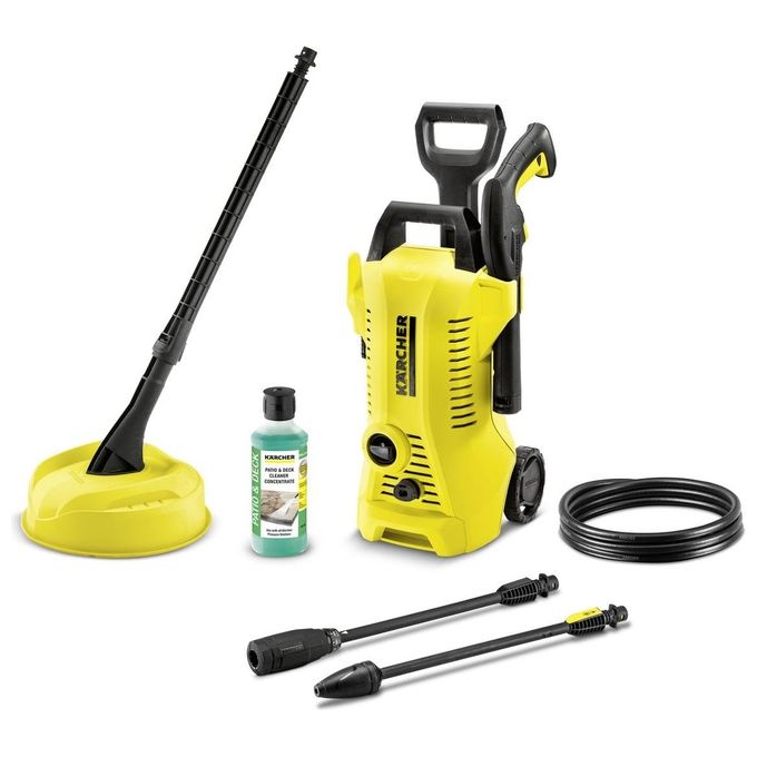 Kärcher 1.673-603.0 K 2 Power Control Home Idropulitrice 110 bar 360 l-h 1400 W 20 m² Lavasuperfici T1 incluso colore Nero Giallo