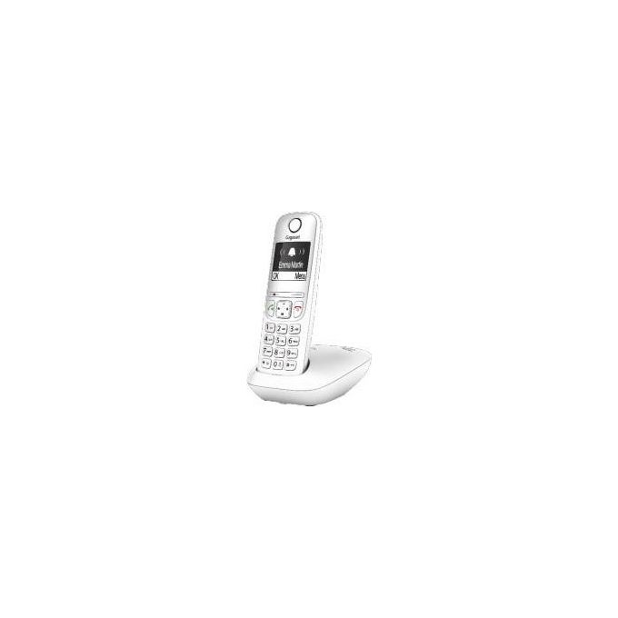 Gigaset S30852-H2810-B132 AE690 Telefono Analogico DECT Vivavoce Identificatore di Chiamata Display 5,08 cm (2'') colore Bianco