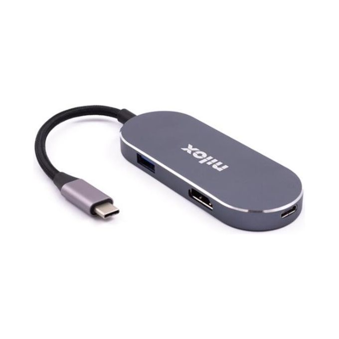 Nilox NXDSUSBC01 Mini Docking Station Hdmi 3 Usb Power Delivery