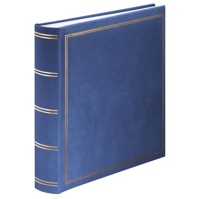 Hama Album Fotografico Jumbo-Album London 30x30cm 80 Pagine Bianche Blu