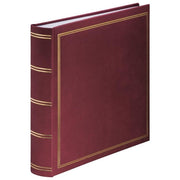 Hama Album Fotografico Jumbo London 30x30cm 80 Pagine Bianche Bordeaux