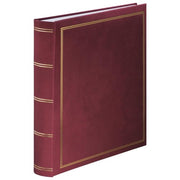 Hama Album Fotografico Super-Jumbo London 34x35cm 80 Pagine Bianche Bordeaux