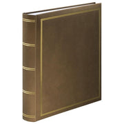 Hama Album Fotografico Super-Jumbo London 34x35cm 80 Pagine Bianche Marrone