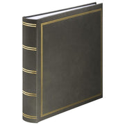 Hama Album Fotografico Jumbo-Album London 30x30cm 80 Pagine Bianche Grigio