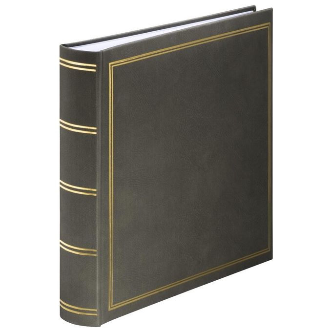 Hama Album Fotografico Jumbo-Album London 30x30cm 80 Pagine Bianche Grigio