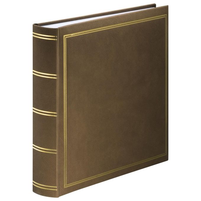 Hama Album Fotografico Jumbo-Album London 30x30cm 80 Pagine Bianche Marrone