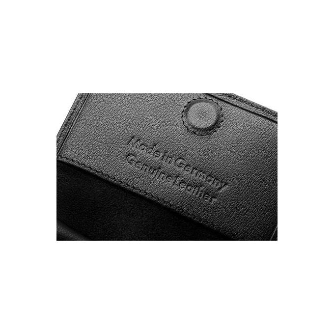 B+W 1099028 Custodia per Filtri Fotografici in Pelle per 2 Filtro fino a 77mm colore Nero