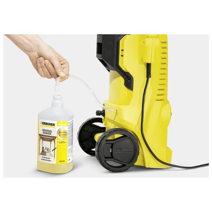 Kärcher K 2 POWER CONTROL Idropulitrice Alta Pressione 110 bar 360 l-h 1400W compatibile app colore Nero Giallo