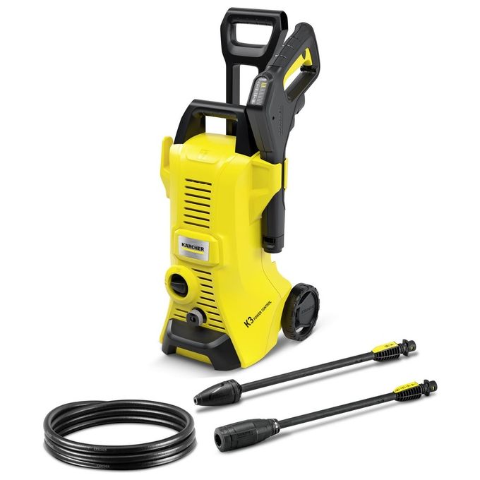 Kärcher 1.676-100.0 K 3 Power Control Idropulitrice Verticale 120 bar 380 l-h 1600 W colore Nero Giallo