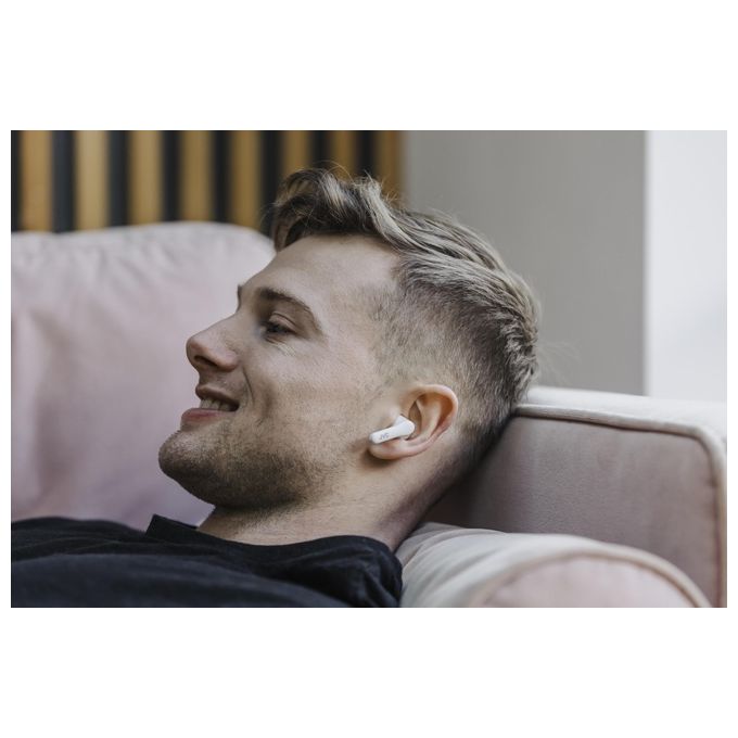 JVC HA-A3T Auricolari True Wireless Bluetooth 5.1 In-ear IPX4 Microfono integrato 22h autonomia colore Bianco