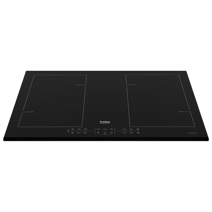 Beko HII64206F2MT Piano cottura Induzione 60 cm 4 Zone IndyFlex Touch Control Booster colore Nero