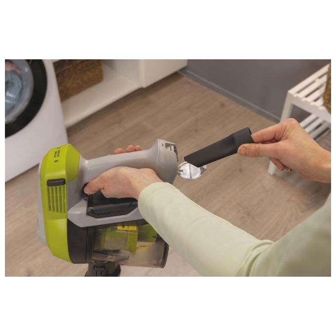 Hoover HF110H HF1 Aspirapolvere Senza Filo Ciclonico Senza Sacchetto 0.9 L 170W autonomia 30 min colore Grigio Lime