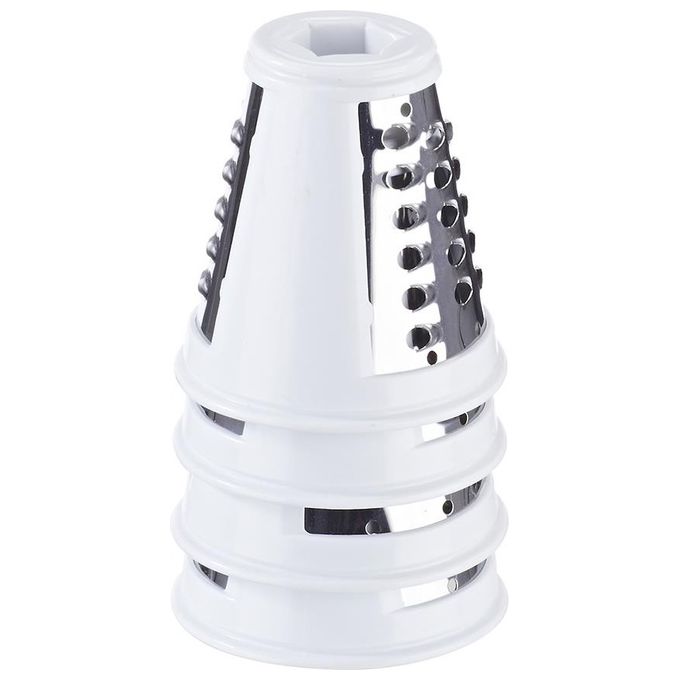 Melchioni 118420212 Taz Grattugia Elettrica 5 Lame Intercambiabili 200 W colore Bianco