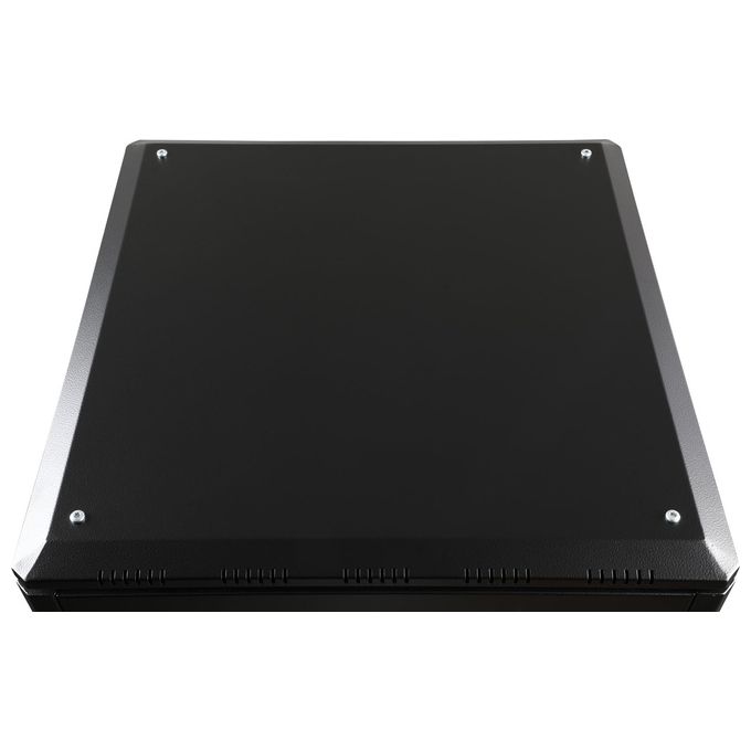 Digitus DN-19 42U-6-6-B-1 Serie Unique Armadio Rack 42U in Acciaio con Porta in Vetro e Predisposizione Ventilazione colore Nero