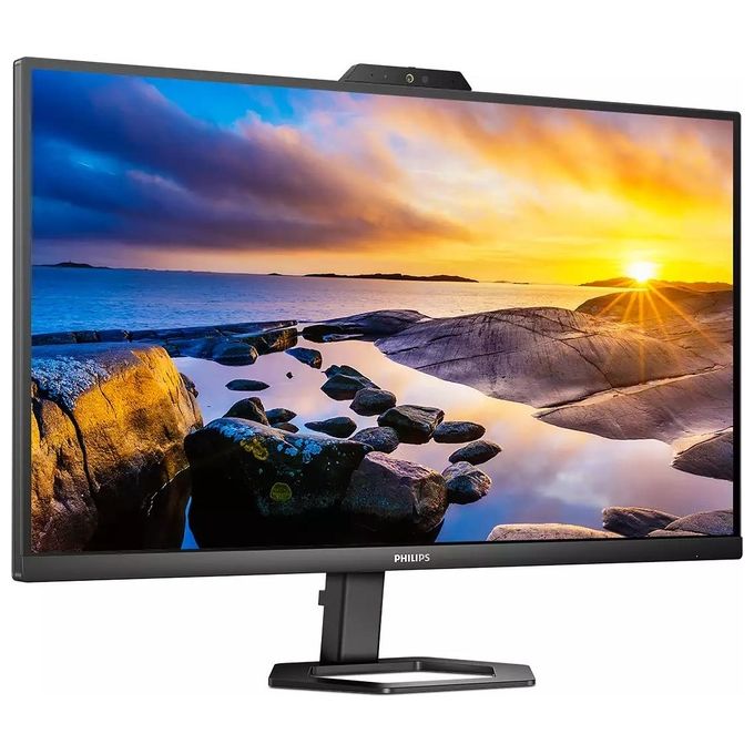 Philips 27E1N5600HE Monitor PC 27'' IPS QHD 2560x1440 75Hz 1ms USB-C 65W Webcam 5MP Windows Hello Altoparlanti colore Nero