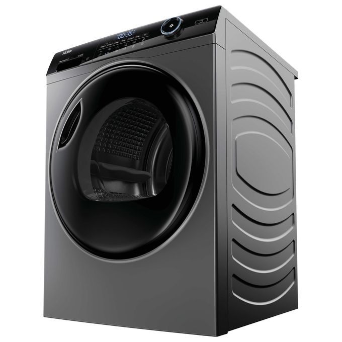 Haier HD80A3959RS I-Pro Serie 5 Asciugatrice Pompa di Calore 8 Kg Classe A+++ Inverter Wi-Fi (85x60x67,5 cm) colore Antracite