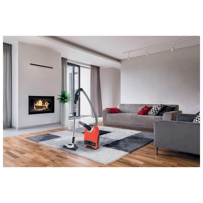 Hoover HE710HM011 H-Energy 700 Aspirapolvere a Traino con Sacco 5 L 850W 64 dB colore Rosso