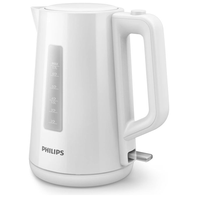 Philips HD9318-00 Serie 3000 Bollitore Elettrico 1,7 L 2200 W Filtro Anticalcare Spegnimento Automatico colore Bianco