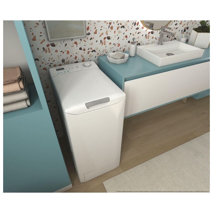 Candy CST 28T1-1-11 Lavatrice carica dall'alto Smart 8Kg 1200 giri Classe E 16 programmi