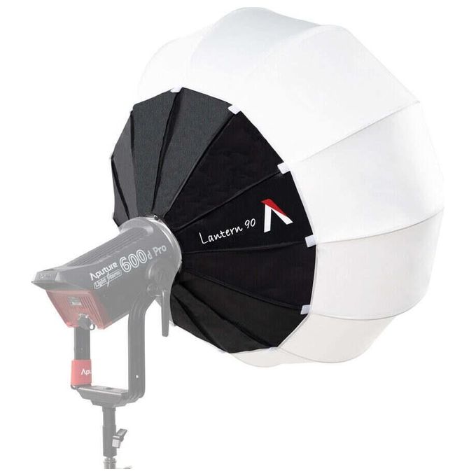 Aputure AP-LANTERN90 Lantern 90 Softbox Sferico 90 cm Diametro Montaggio Bowens colore Nero