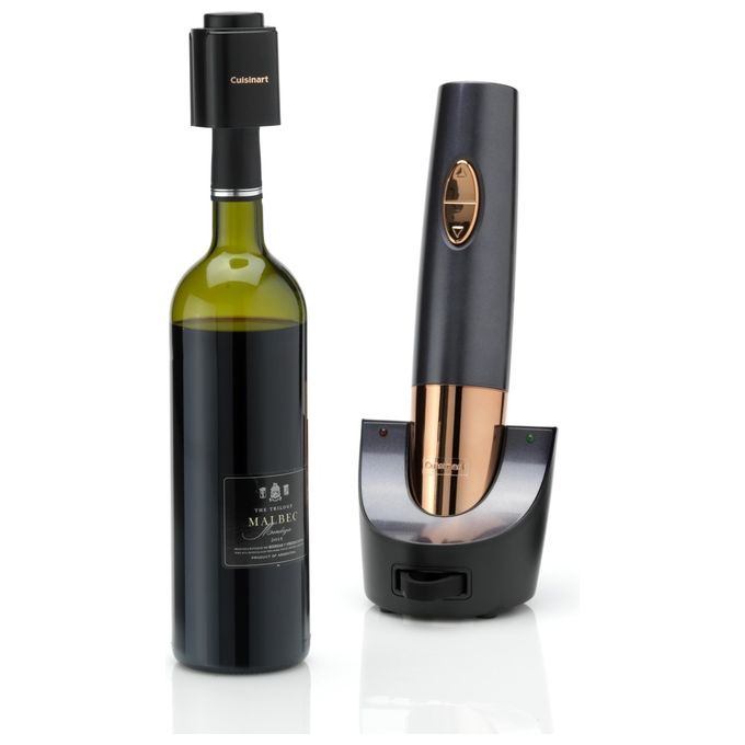 Cuisinart CWO50E Apribottiglie automatico ricaricabile con sigillatore sottovuoto