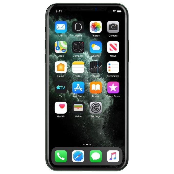 Belkin F8W940ZZ-AM InvisiGlass Pellicola proteggischermo trasparente in vetro temprato 9H antibatterico per iPhone 11 Pro-XS-X colore Trasparente