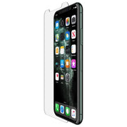 Belkin F8W940ZZ-AM InvisiGlass Pellicola proteggischermo trasparente in vetro temprato 9H antibatterico per iPhone 11 Pro-XS-X colore Trasparente