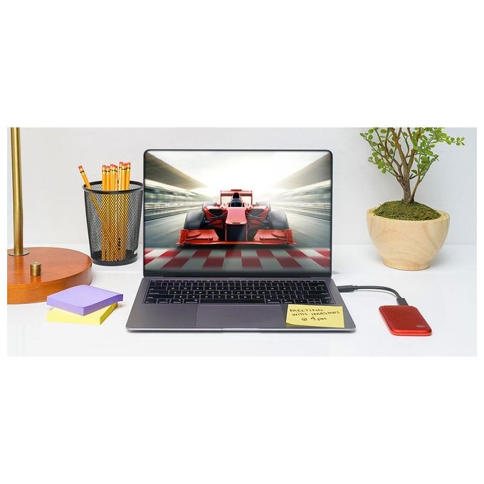 Western Digital WDBAGF0040BGY-WESN My Passport SSD Esterno Portatile 4 TB NVMe USB 3.2 Gen 2 USB-C 1050 MB-s Crittografia AES 256-bit colore Grigio