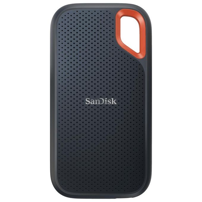 SanDisk SDSSDE61-4T00-G25 Extreme Portable SSD Esterno 4 TB USB tipo-C 3.2 Gen 2 1050 MB-s NVMe 256-bit AES colore Nero