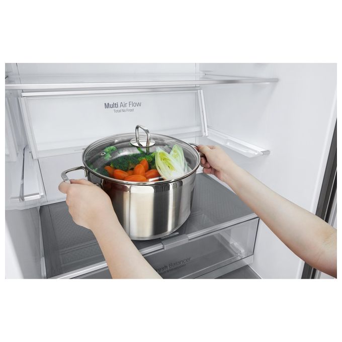 LG GBB567SECMN Frigorifero Combinato 462 L 185 cm Classe E 41 dB Total No Frost Wi-Fi colore Sabbia