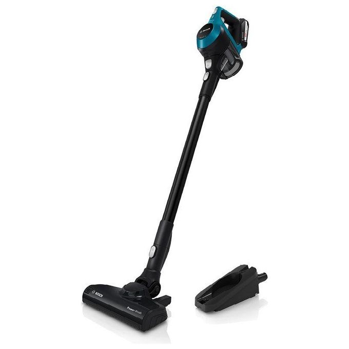 Bosch BBS611LAG Serie 6 Aspirapolvere a Bastone 2 in 1 Senza Sacchetto 0.3 L Batteria 18V 2.5 Ah autonomia 30 min colore Blu
