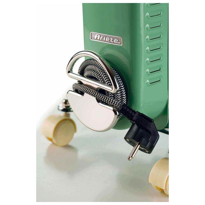 Ariete 838 Vintage Radiatore a olio 9 elementi 3 livelli di potenza 2000W colore Verde
