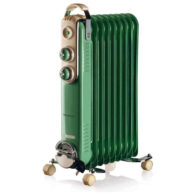 Ariete 838 Vintage Radiatore a olio 9 elementi 3 livelli di potenza 2000W colore Verde