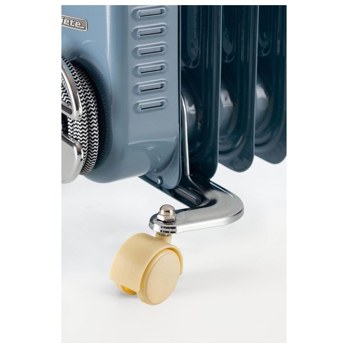 Ariete 838 Vintage Radiatore a olio 9 elementi 3 livelli di potenza 2000W colore Blu