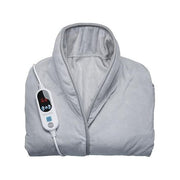 Macom 936 Coperta elettrica 100 W 6 livelli di temperatura con spegnimento automatico e telecomando digitale colore Grigio