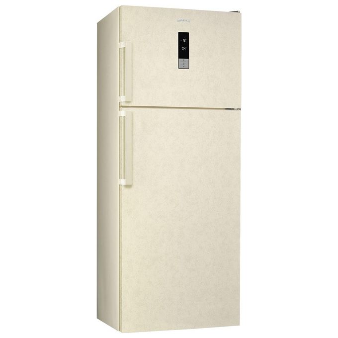 Smeg FD70EN4HM Frigorifero Doppia Porta 432 L 183 cm Classe E 41 dB Total No Frost Display LED colore Beige Effetto Marmo