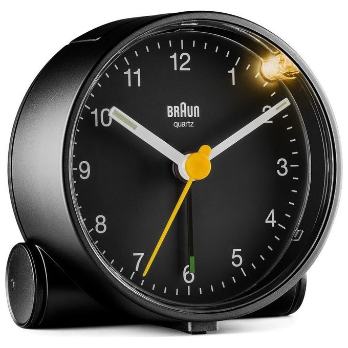 Braun BC 01 B Sveglia al Quarzo Nero