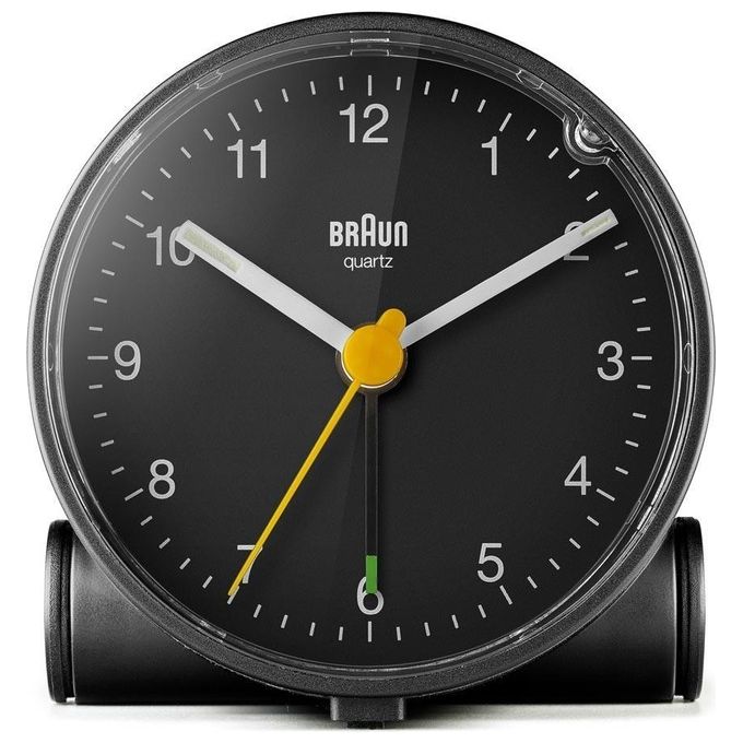 Braun BC 01 B Sveglia al Quarzo Nero