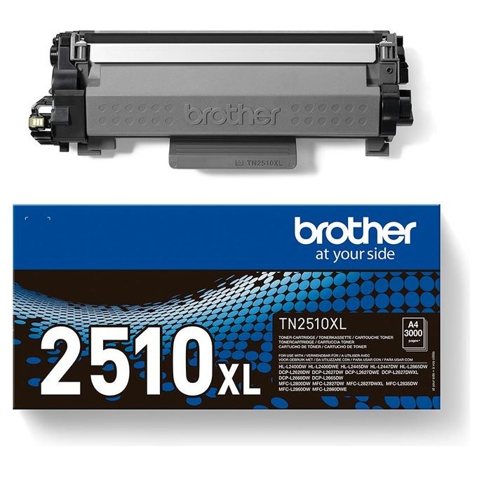 Brother TN2510XL Toner Originale Alta Capacita' 3000 pagine colore Nero