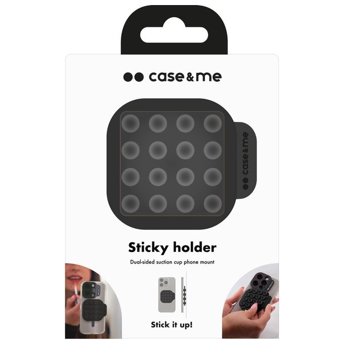 Sbs Supporto per Smartphone Suction Cup Holder Nero