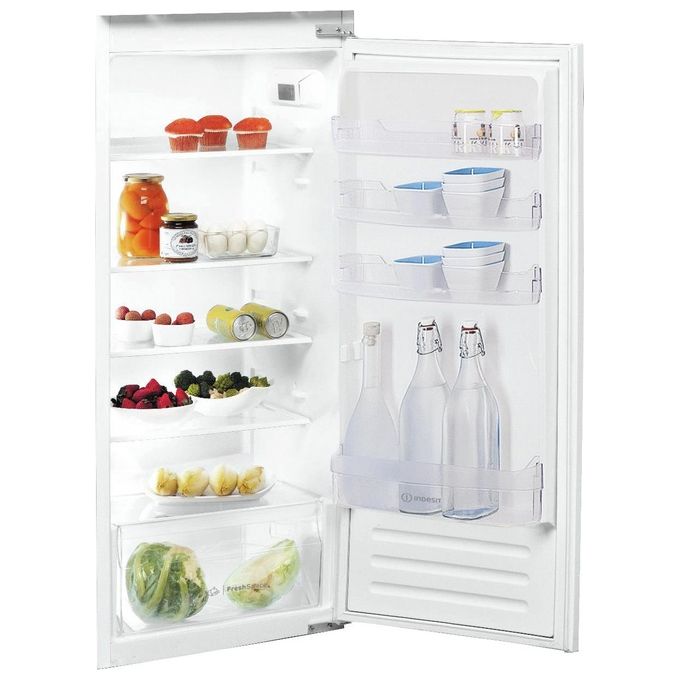 Indesit S 12 A1 D-I 2 Frigorifero da Incasso Monoporta 209 L 122 cm Classe E 35 dB LED colore Acciaio Inox