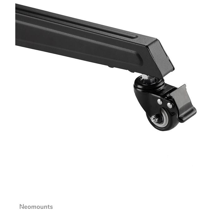 Neomounts FL50-550BL1 Carrello TV da Pavimento Mobile 37'' 70'' 50 Kg 4 Ruote 2 Ripiani VESA 600x400 colore Nero