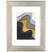 Hama 00175856 Vigo Cornice per foto singola in legno FSC 40x50 cm vetro trasparente con supporto colore Argento