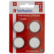 Verbatim CR2450 Batteria Mono Splituso Litio 4 Pezzi