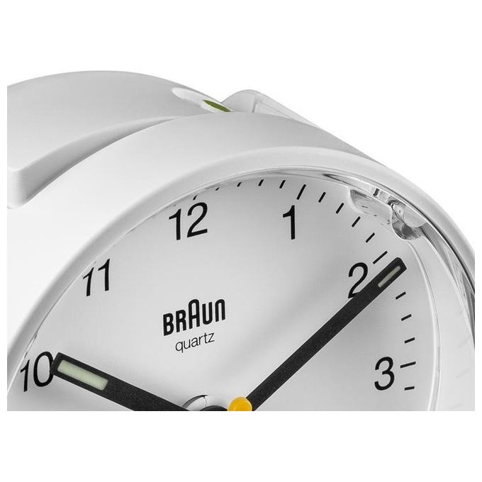 Braun BC 01 W Sveglia al Quarzo Bianco
