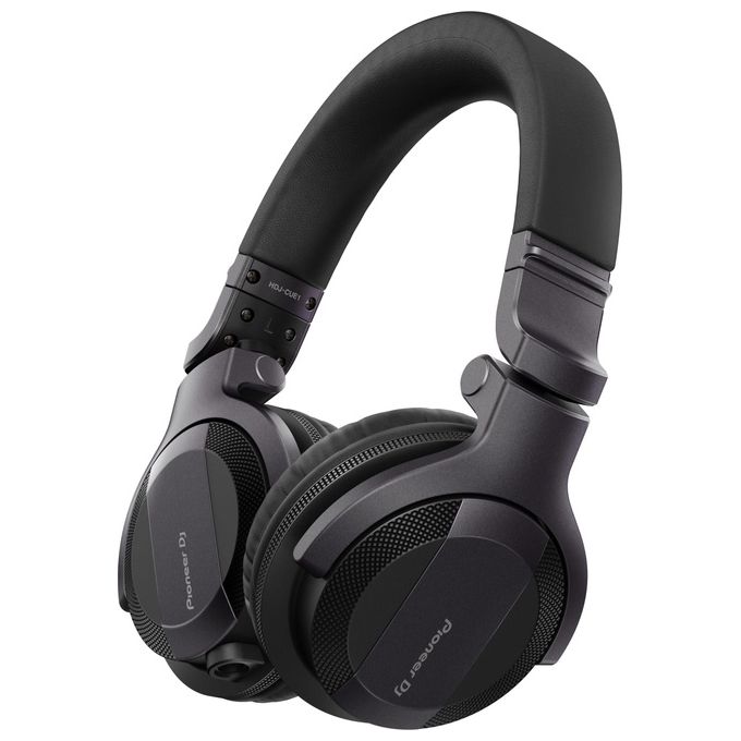 Pioneer HDJ-CUE1 Cuffie DJ Chiuse con Cavo Spiralato 40 mm 32 Ω 104 dB colore Antracite